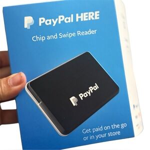 PayPal HERE Chip And Card Swipe Reader Accept Credit & Debit Cards Anywhere, NEW